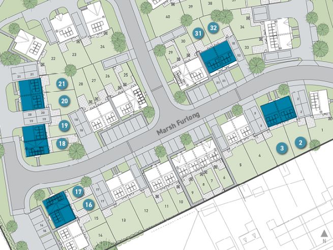 Site plan - artist's impression subject to change